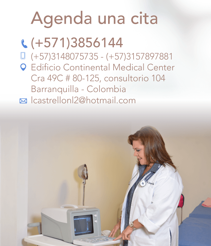 Lorena Castrellon ginecologa Colombia